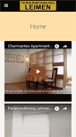 Mobile Screenshot of ferienwohnung-leimen.de